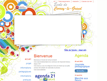 Tablet Screenshot of ecoledecorroy.be